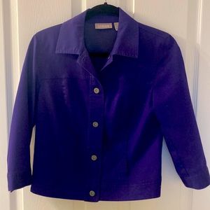 Chico’s Jean jacket with matching tank top